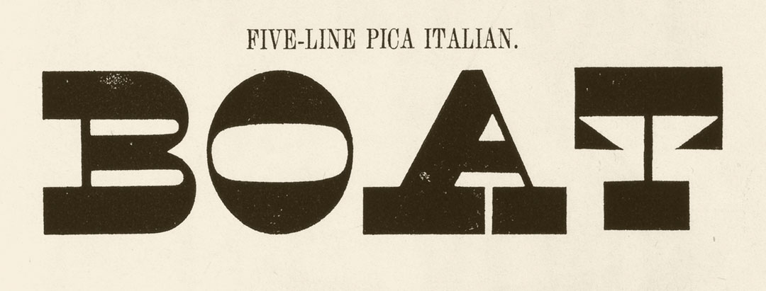 Five-Line Pica Italian