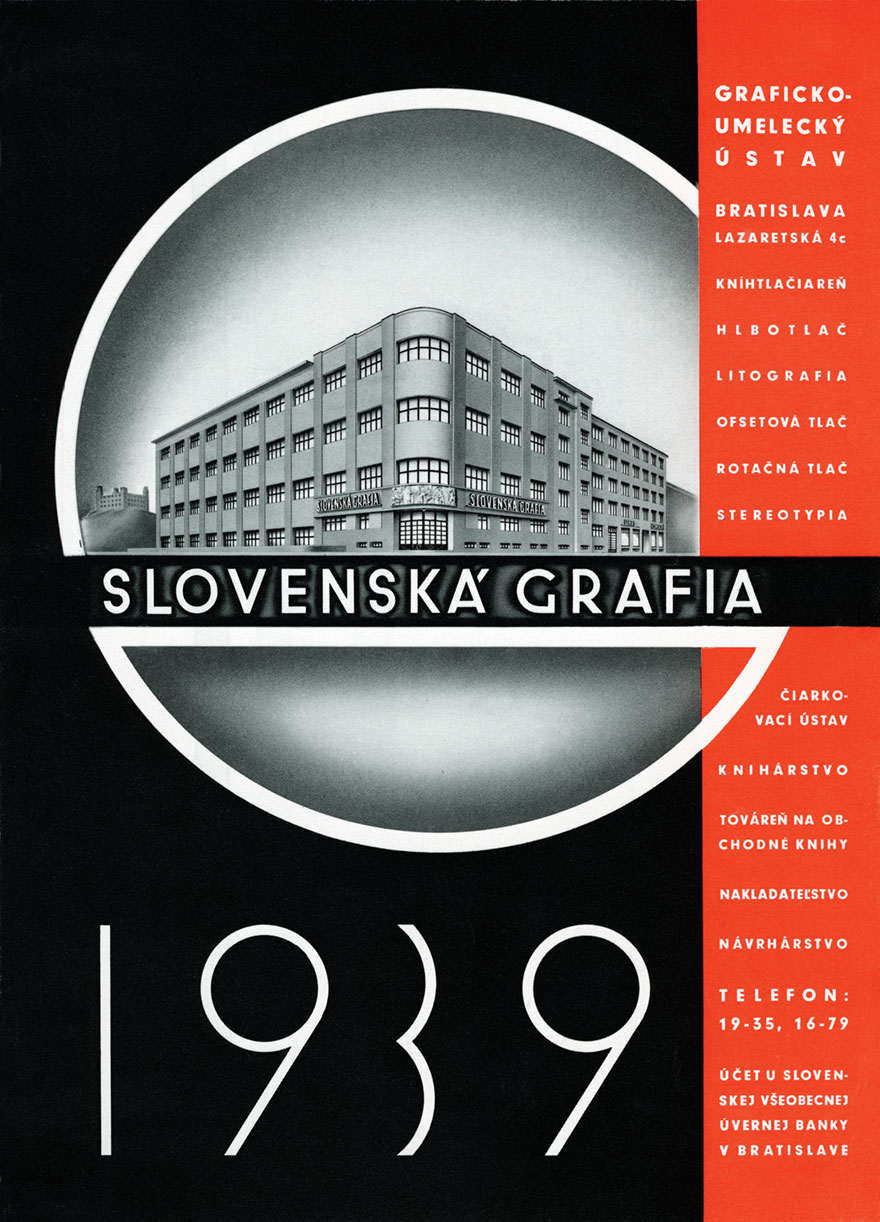 Jozef Vlček, magazine advertisment, 1937